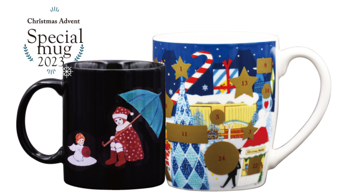 クリスマスアドベント　QTnet presents 光のフォレスト　マグカップ