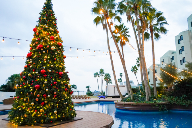 THE LUIGANS Spa＆Resort（ザ・ルイガンズ．スパ アンド リゾート）　クリスマスツリー