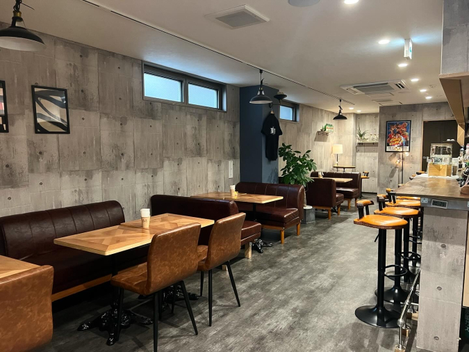 WIDE coffee 店内