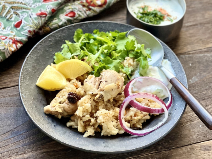 中願寺あゆみ　ビリヤニ風炊き込みご飯レシピ