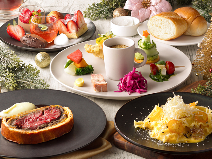 都ホテルSOMEWHERE RESTAURANT＆BAR（サムウェア レストラン＆バー）　クリスマスランチ