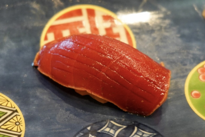 熟成鮨ねざかなや：本鮪の赤身の漬け