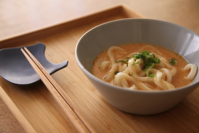 無印良品「麺にかける 明太クリームスープ」