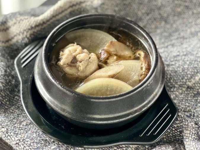根菜スープ　大根