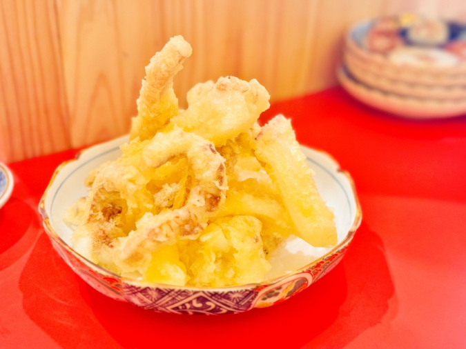 博多の屋台料理 喜水丸・イカの天ぷら