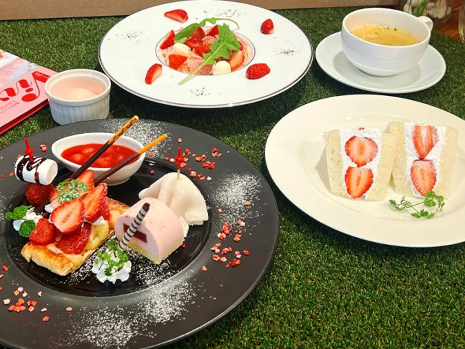 福岡サンパレス・レストラン＆カフェ Lagoon（ラグーン）のいちごフェア『Lovely Ichigo（ラブリーイチゴ）』