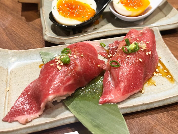 海鮮料理と寿司 うおism 小倉駅前店 肉寿司