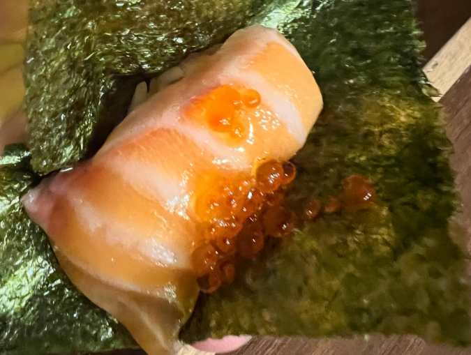 海鮮料理と寿司 うおism 小倉駅前店 寿司ドッグ