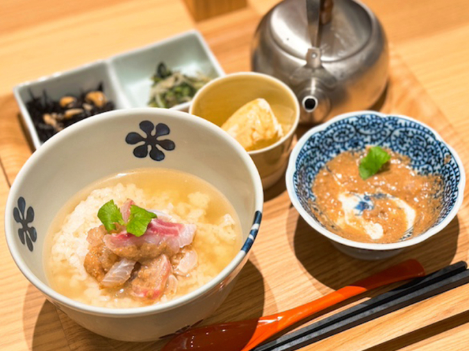 だし茶漬け＋肉うどん えん 天神地下街店