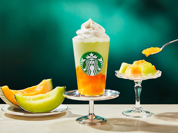 スターバックス　GOHOBI メロン フラペチーノ(R)