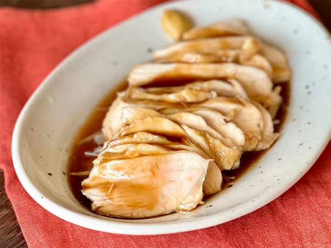 中願寺あゆみ　レンチンで作れる時短鶏チャーシュー
