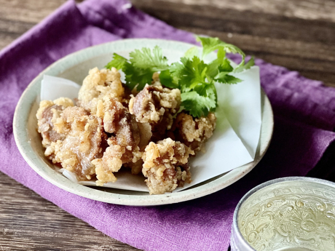 中願寺あゆみ　おつまみレシピ・ずりから揚げ
