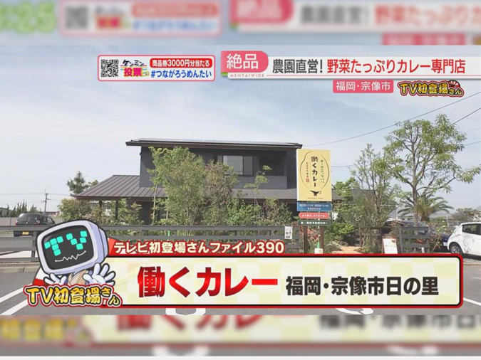 めんたいワイド「TV初登場さん」　働くカレー