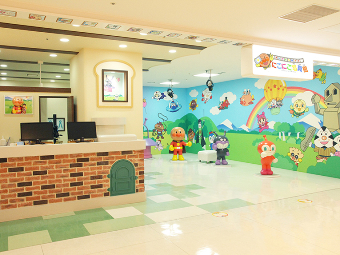 Fukuoka Anpanman Children's Museum in Mall Anpanman Smiling Photo Studio