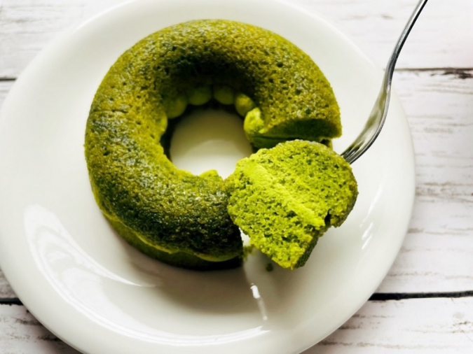 ローソン「お抹茶フィナンシェケーキ（京都府産宇治抹茶使用）」
