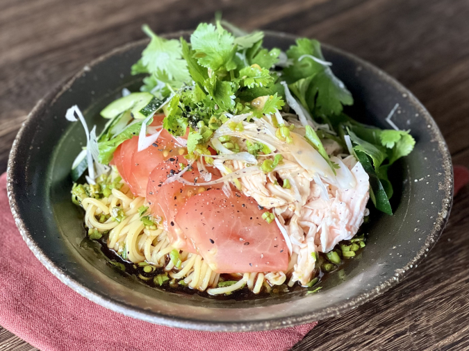 Cilantro Chilled Chinese Noodles