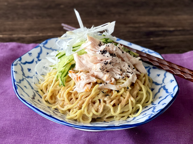 Sesame sauce chilled Chinese noodles