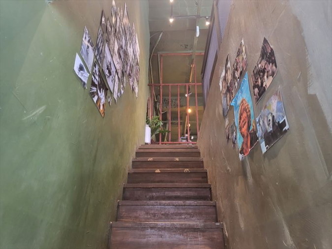 コンカフェ釜山西面店の階段