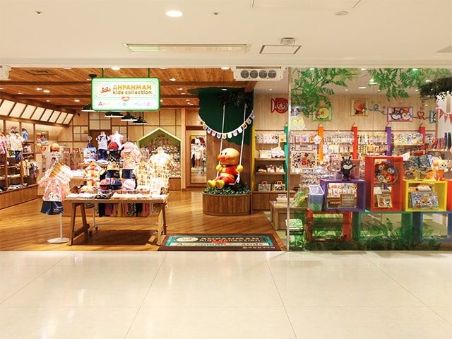 Fukuoka Anpanman Children's Museum in Mall Anpanman Kids Collection with Anpanman Friends