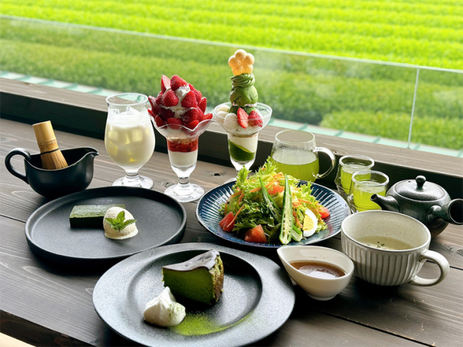 お茶村　絶景カフェ