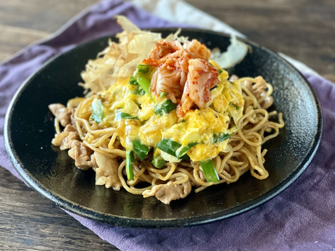 「焼きそば」アレンジレシピ　オム焼きそば風