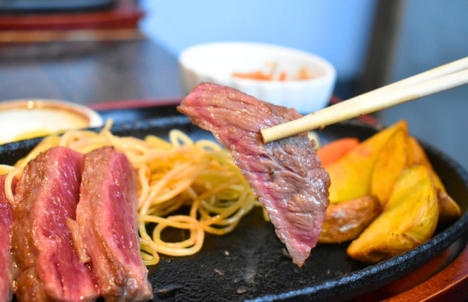 Yakiniku Renge steak set meal