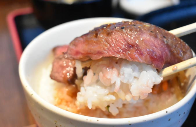 焼肉蓮華　ステーキ定食