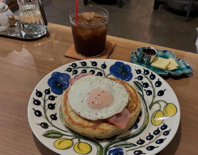 喫茶カヤ ホットケーキ