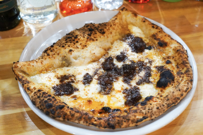 PIZZERIA E TRATTORIA DA Nero: Spicy pizza