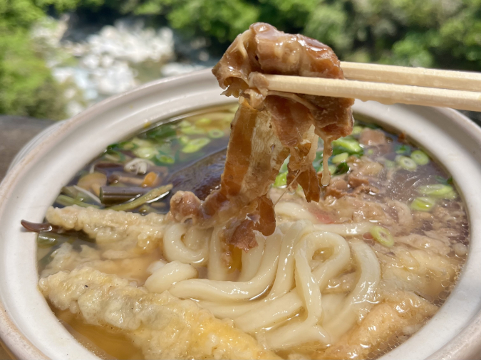 岩屋うどん　山賊うどん