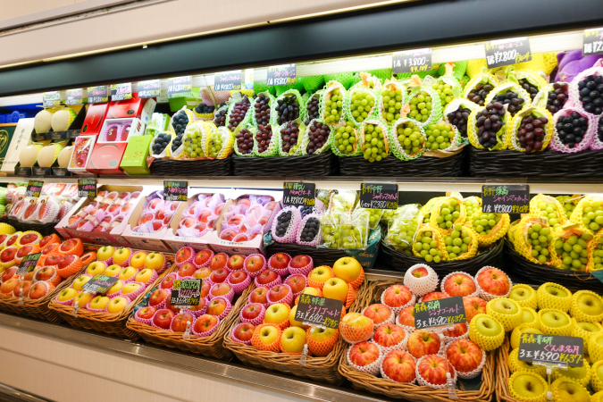 Fruit Factory Mooon（フルーツファクトリーモーン）　本店　果物売場（冷蔵）