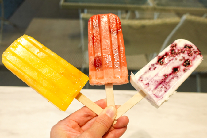 Fruit Factory Mooon Riverwalk store Fruit popsicles