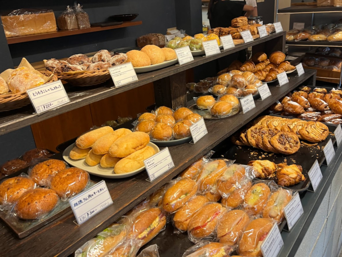 Konsyu Bread in the store