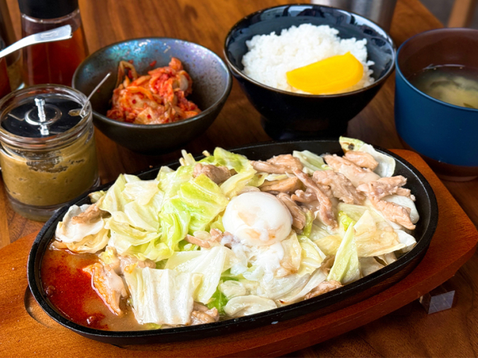 元祖博多鶏鉄板チキンマン／福岡市中央区春吉