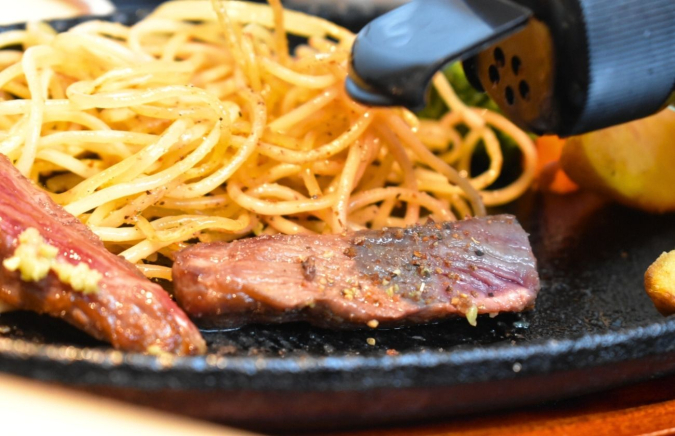 Yakiniku Renge steak set meal