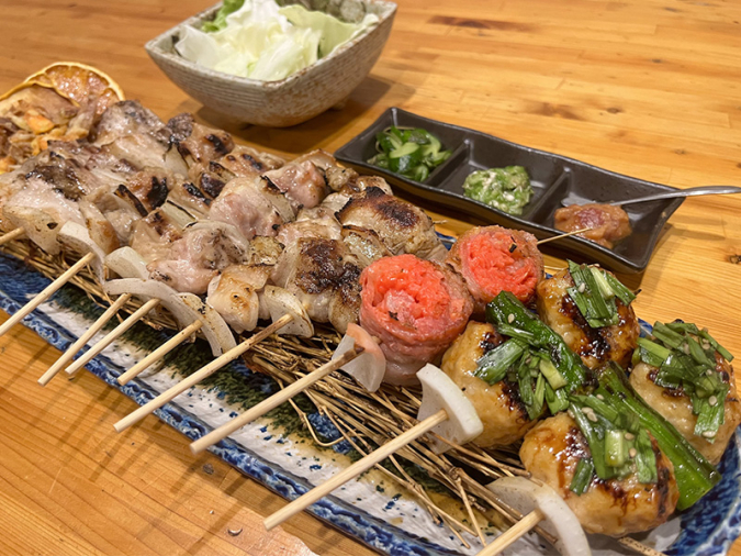 ヤタイキング直系 炭火串焼 とり久（とりひさ）