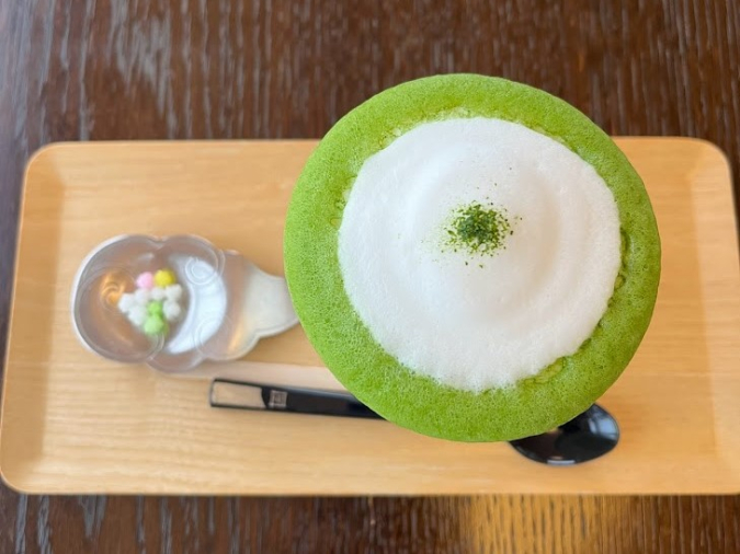 Tera Cafe Awamo Matcha Au Lait