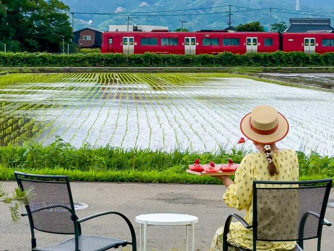 Yokamon Strawberry Laboratory Terrace Seats