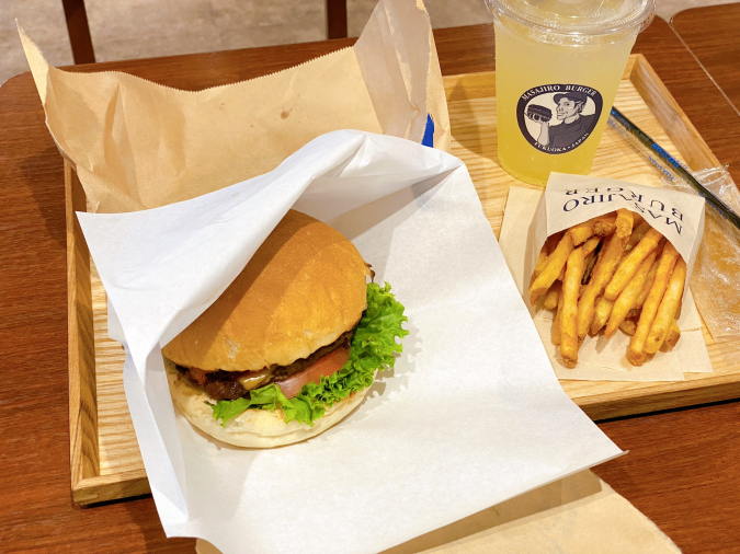 MASAJIRO BURGER Canal City Hakata store paper bag