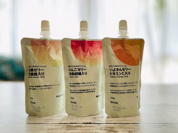 MUJI "Jelly made with your skin in mind"