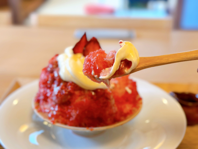 Kajukura Fruit Factory Shirokane (Kajukura) Shaved Ice Amaou Strawberry