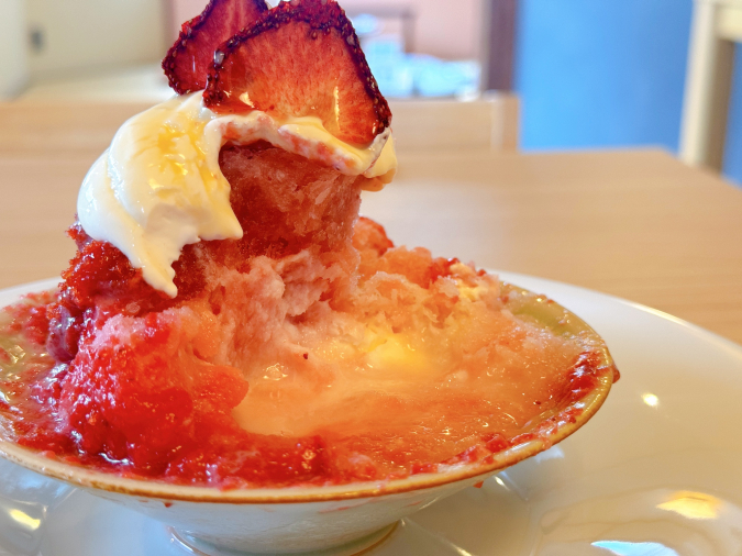 Kajukura Fruit Factory Shirokane (Kajukura) Shaved Ice Amaou Strawberry