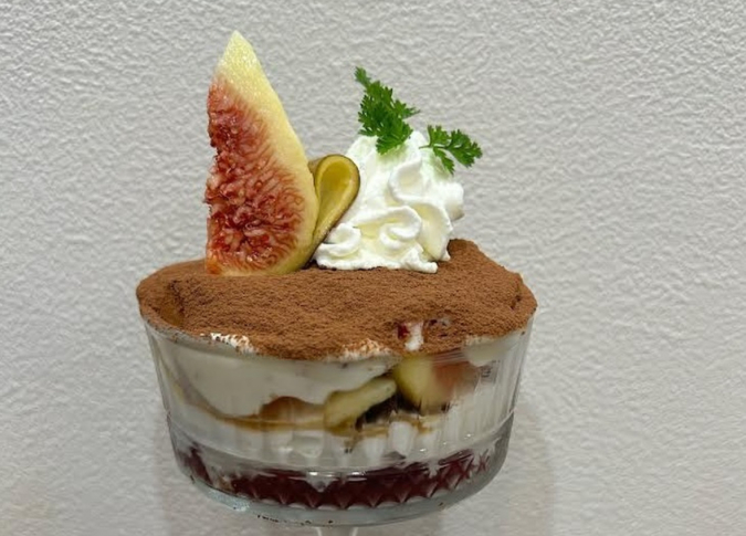 The Spoon Toyomitsuhime and Wine Jelly Tiramisu Parfait