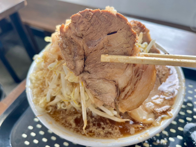 Yume wo Katare Tosu Main Branch: Small Ramen with 2 Pork Slices