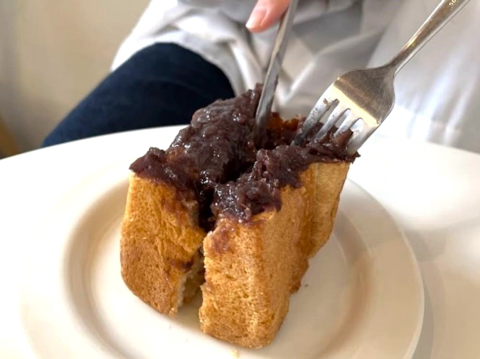 Good uo Coffee Homemade Bean Paste Toast