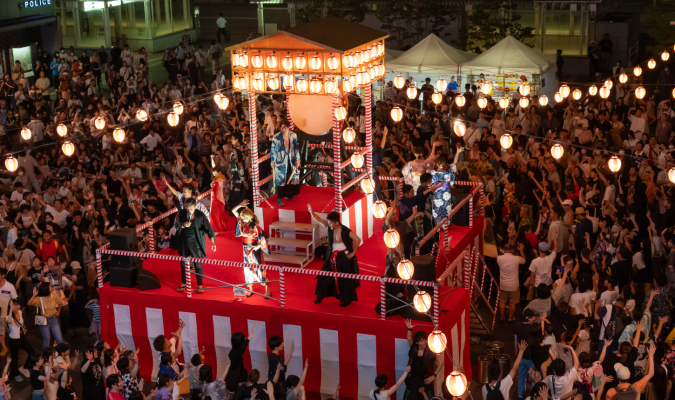 JR Hakata Station Square "Hakata Summer Festival"