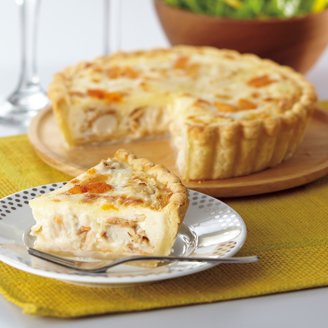 Daimaru Fukuoka Tenjin Store: Summer Hokkaido Exhibition: Scallop and Sea Urchin Quiche