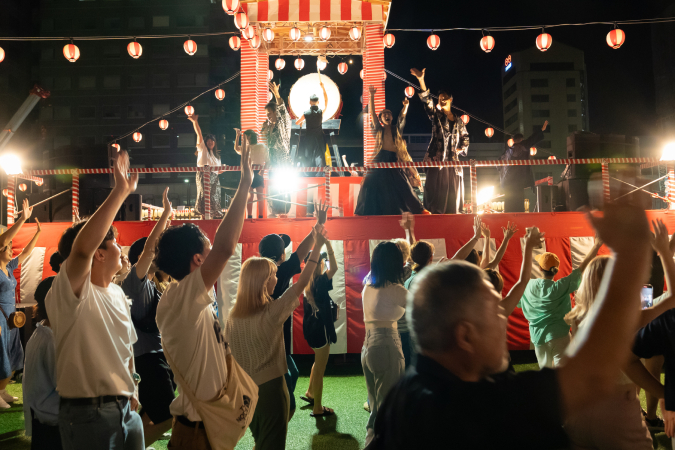 天神夏まつり　盆踊り