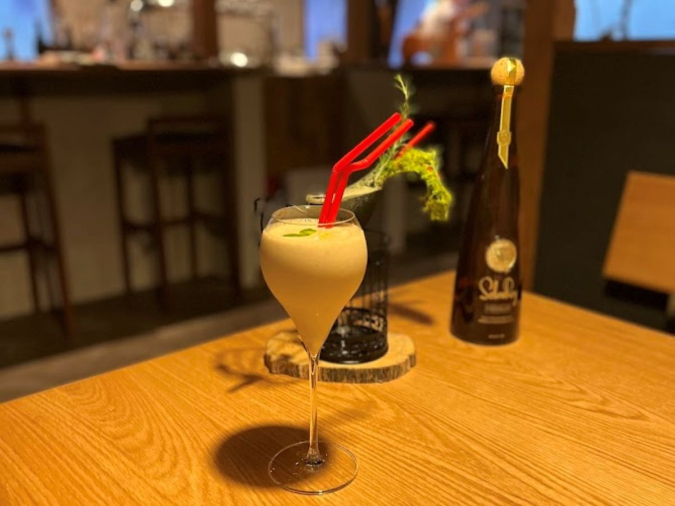 Notime Mixology bar의 Custam Banana Shake