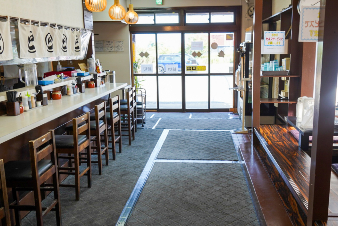 Toriyasu Shokudo: Inside the restaurant